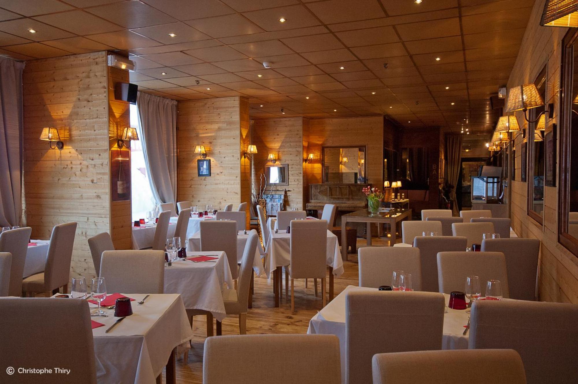 Hotel-Restaurant La Mandia La Mongie Exterior photo