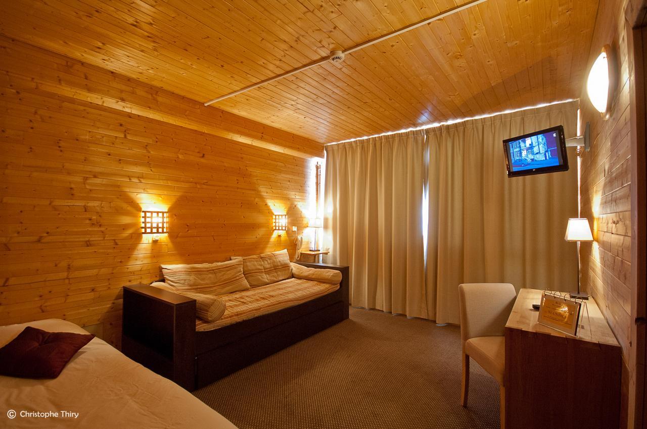 Hotel-Restaurant La Mandia La Mongie Room photo
