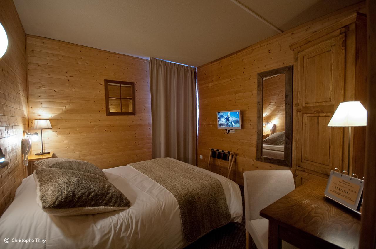 Hotel-Restaurant La Mandia La Mongie Room photo